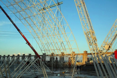 项城大门网架工程